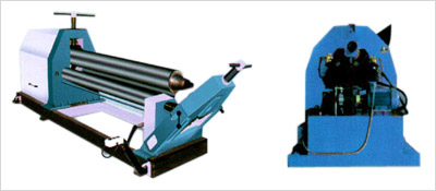 Hydraulic / Mechanical 3/4 Roll Plate Bending Machine